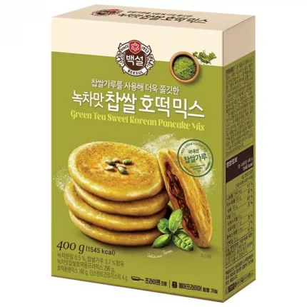CJ Beksul Hotteok preparato frittelle al tè verde 400g