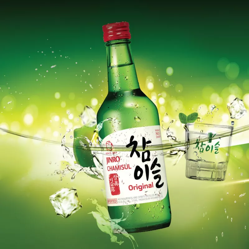 HiteJinro Chamisul soju classico