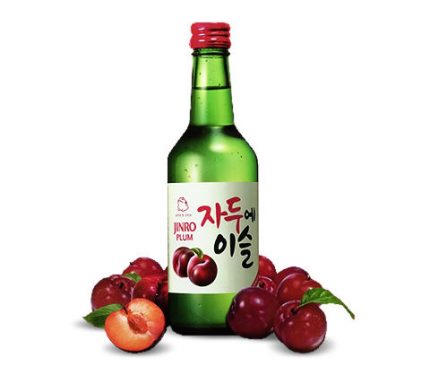 HiteJinro Chamisul soju alla prugna