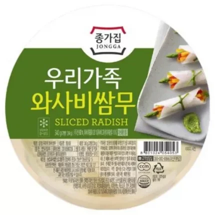 Jongga Rapa affettata con wasabi 340g