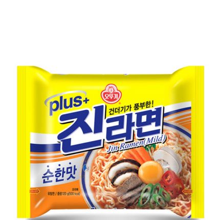 Ottogi jin ramen istantaneo leggero 120g