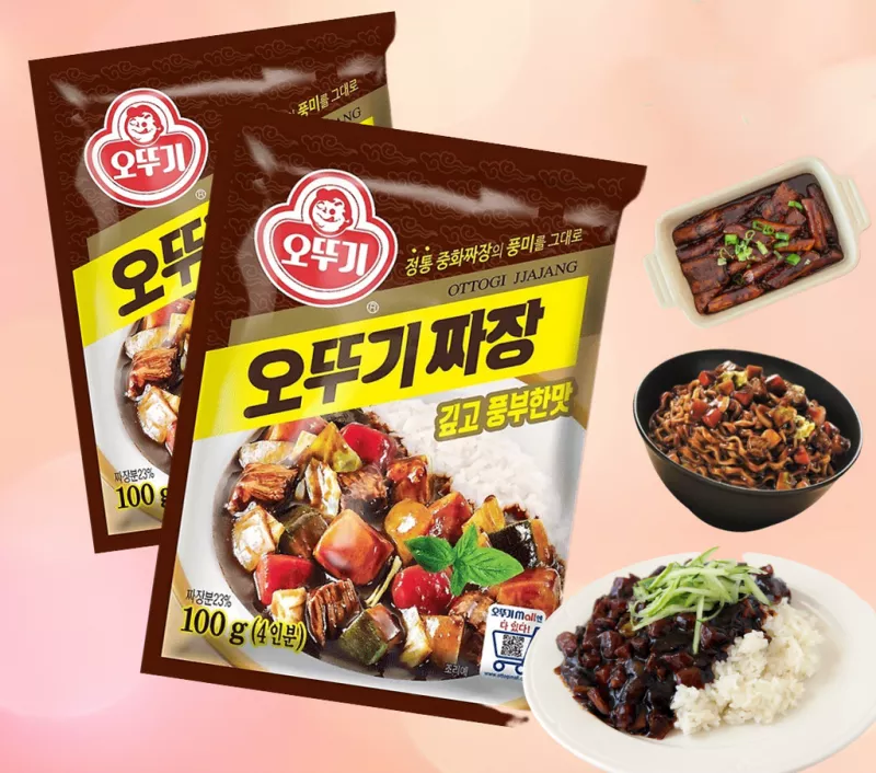 ottogi jjajang in polvere