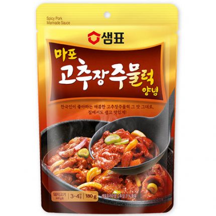 Sempio salsa marinato per maiale piccante alla mapo 180g