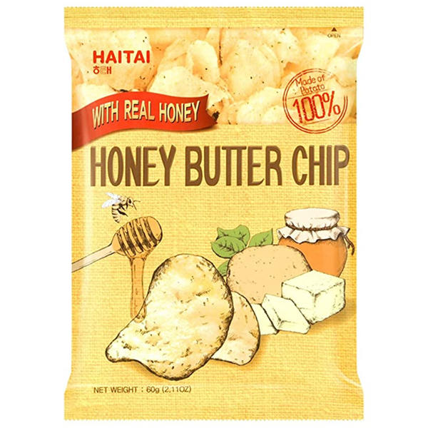 haitai honey butter chip 60g