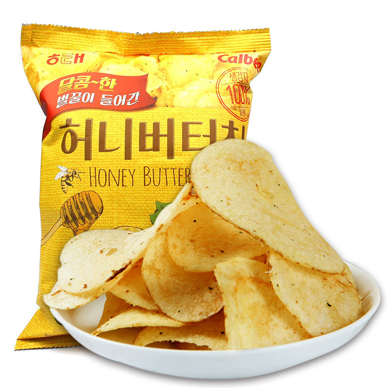 haitai honey butter chip 60g