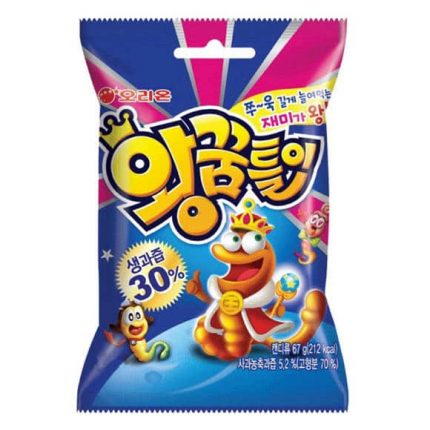 King jelly worm shaped ORION 67g