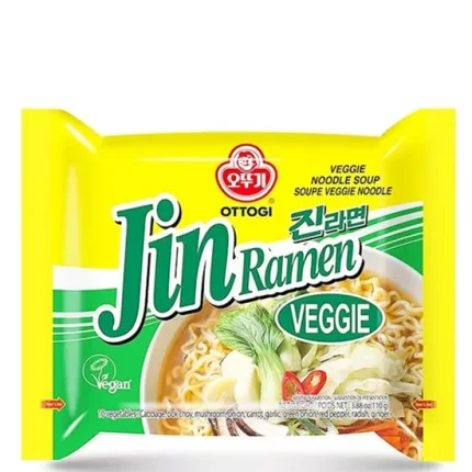 Ottogi jin ramen istantaneo veggie 110g