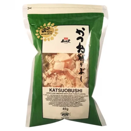 Wadakyu Katsuobushi fiocchi di tonnetto striato essiccati e affumicati 40g