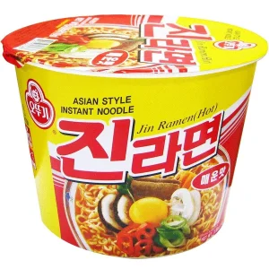 Ottogi Jin ramen istantaneo piccante bowl 110g