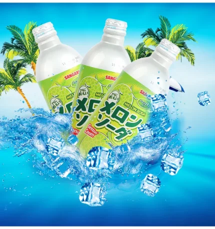 Sangaria soda ramune melone 500ml
