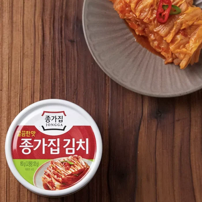 Jongga cavolo kimchi a pezzi in scatola 160g
