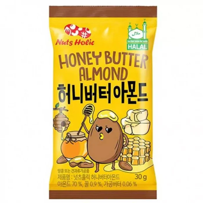Nuts Holic Mandorle al burro e miele 30g