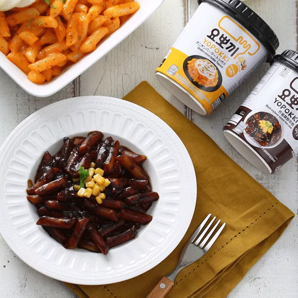 Yopokki gnocchi di riso con jjajang