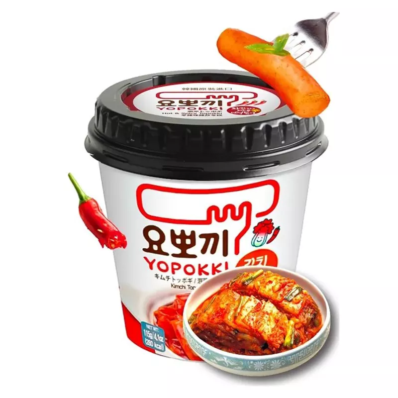 Yopokki gnocchi di riso con kimchi