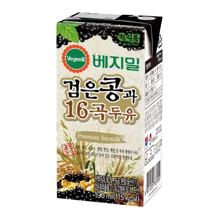 Dr.chung's food vegemil latte di soia fagioli neri e 16 grani 190ml