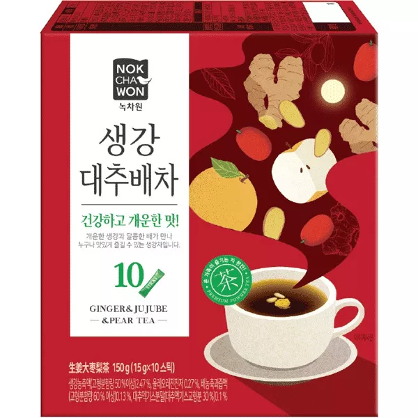 Nokchawon tè allo zenzero e giuggiola e pera 15g