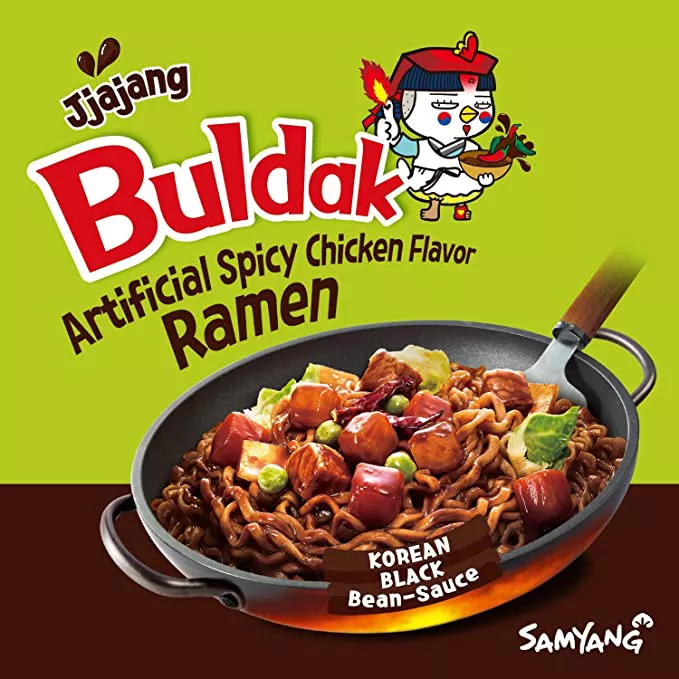 Samyang buldak ramen gusto jjajang bowl 105g