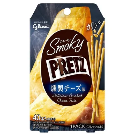 Glico Pretz Biscotti al formaggio affumicato 24g