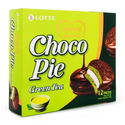 Lotte choco pie al tè verde 336g