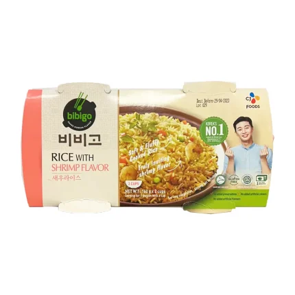 CJ Bibigo riso cotto ai gamberi 320g