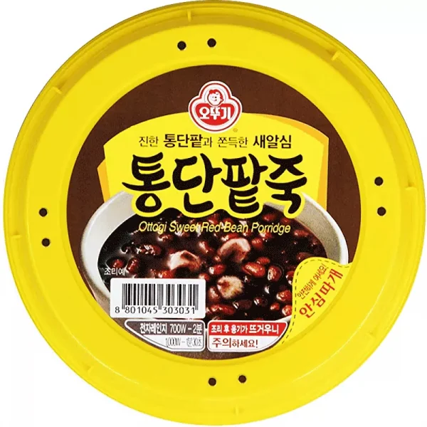 ottogi porridge di fagioli rossi dolce 285g