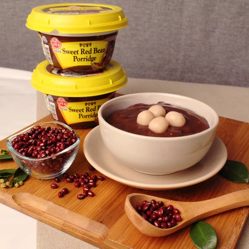 ottogi porridge di fagioli rossi dolce 285g