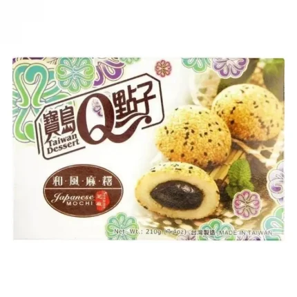 Taiwan dessert mochi ai semi di sesamo 210g
