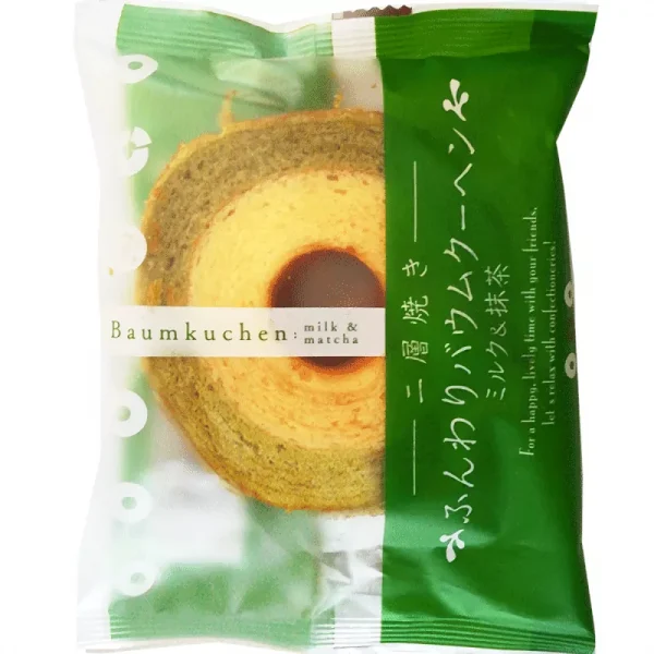 Taiyo Soffice Baumkuchen Latte e Matcha 65g