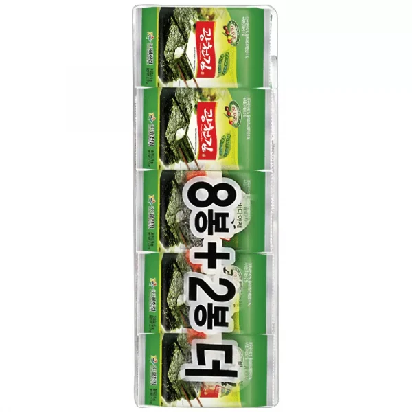 Kwangcheon alghe condite con olio d'oliva 5g×10