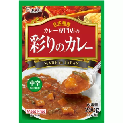 Hachi curry per vegetarian medio 200g