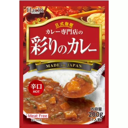 Hachi curry per vegetarian piccante 200g