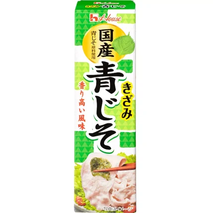 House foods Aojiso pasta di perilla verde in tubo 40g