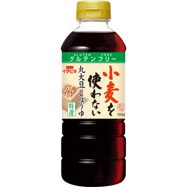 Ichibiki salsa di soia integrale senza grano 500ml