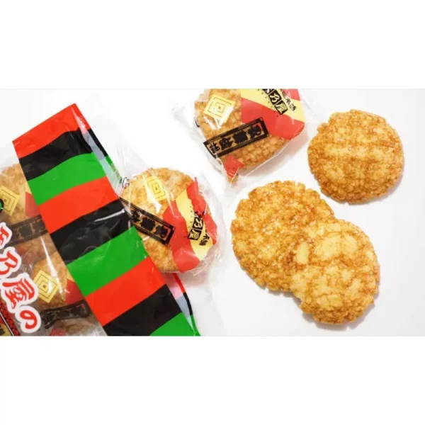 Amanoya puchi kabuki age snack di riso