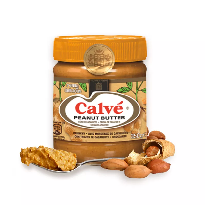 Calve' burro di arachidi croccante 350g