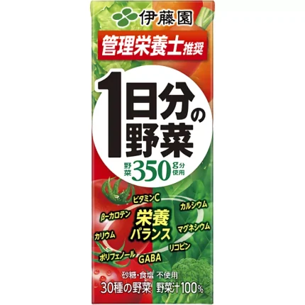 Itoen nichibun no yasai 1 giorno di verdure 200ml