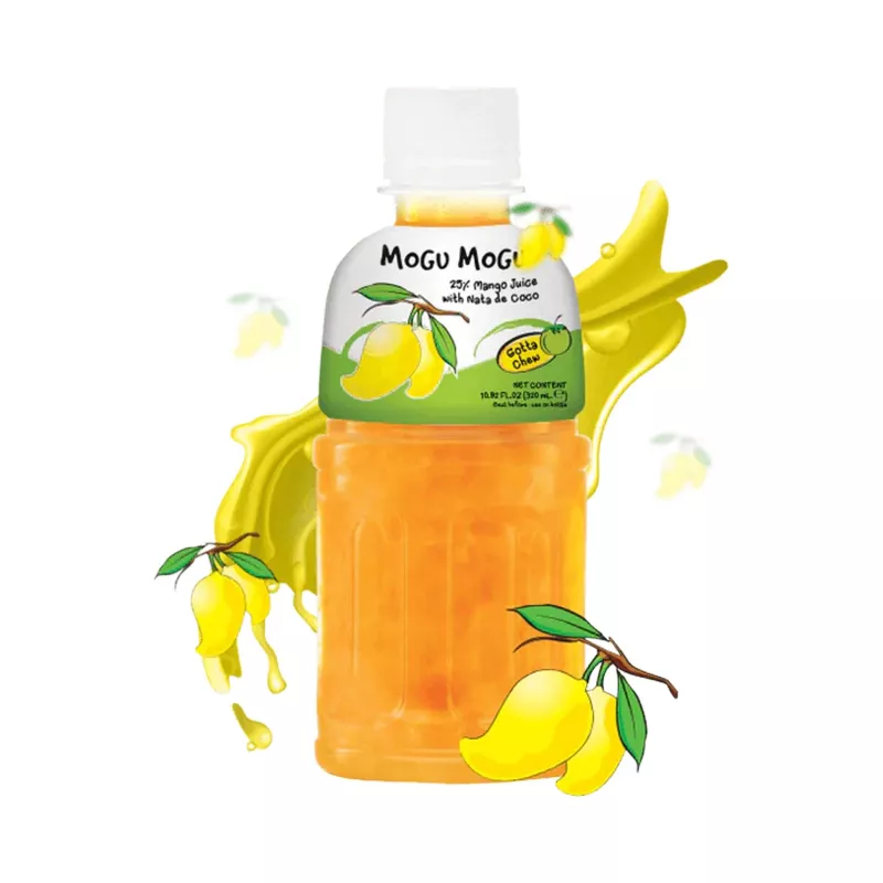 Mogu Mogu con Succo di mango e Nata de Coco