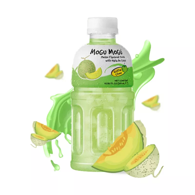 Mogu Mogu con Succo di melone e Nata de Coco