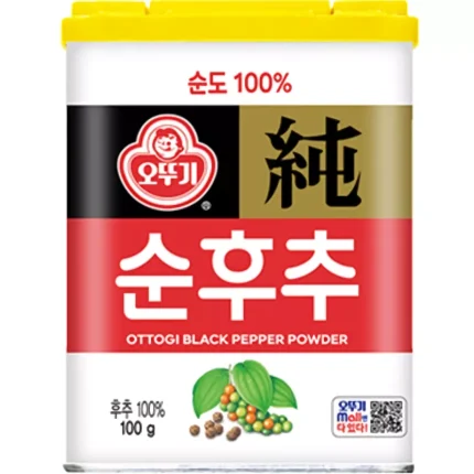 Ottogi pepe nero in polvere 100g