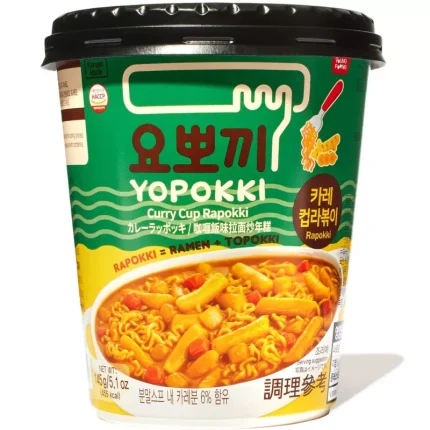 Yopokki rapokki curry cup 145g