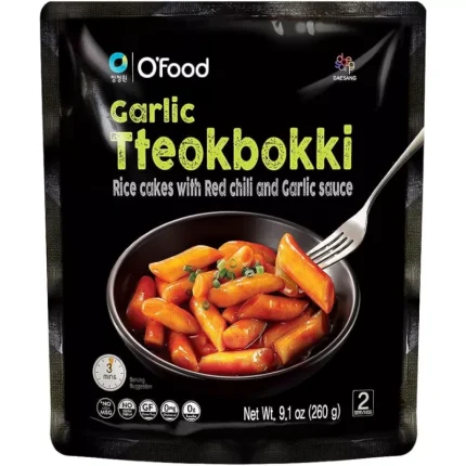 Chungjungone o'food tteokbokki con salsa all'aglio 260g