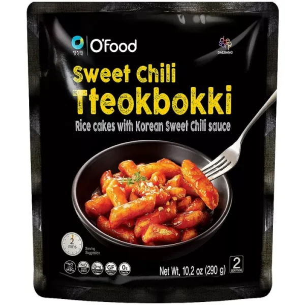 Chungjungone o'food tteokbokki con salsa di peperoncino dolce 260g
