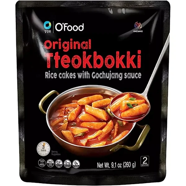 Chungjungone o'food tteokbokki originale 260g