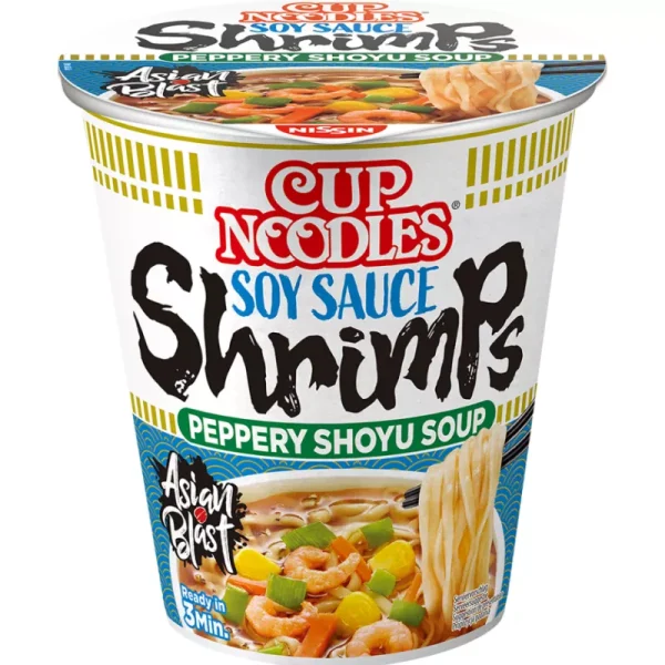 Nissin cup noodles al gamberetti 63g